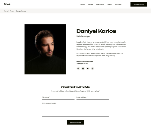 Development showcase